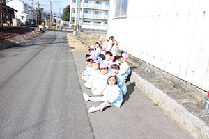 お散歩へでかけました　ひよこ・あひる・ぺんぎん