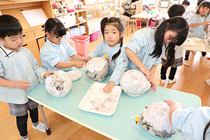 作品展の制作活動　ひまわり