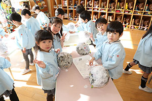 作品展の制作活動　ひまわり