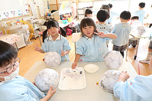 作品展の制作活動　ひまわり