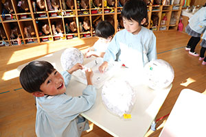 作品展の制作活動　ひまわり