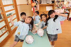 作品展の制作活動　ひまわり