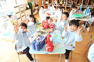 作品展の制作活動　さくら