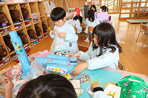 作品展の制作活動　さくら