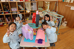 作品展の制作活動　さくら