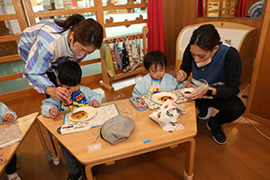 ホットケーキパーティ　2歳児クラス