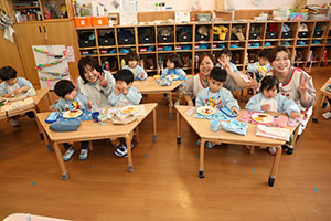 ホットケーキパーティ　2歳児クラス