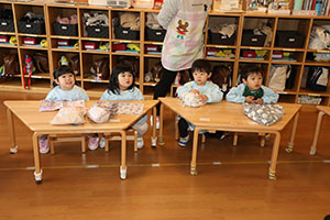 ホットケーキパーティ　2歳児クラス