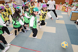 白熱！サッカー大会　NO.2　年長組