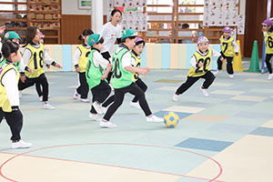 白熱！サッカー大会　NO.2　年長組
