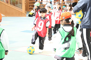 白熱！サッカー大会　NO.2　年長組