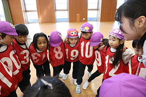 白熱！サッカー大会　NO.1　年長組