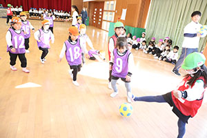 白熱！サッカー大会　NO.1　年長組