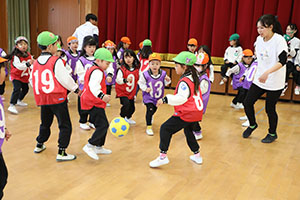 白熱！サッカー大会　NO.1　年長組