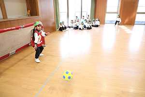 白熱！サッカー大会　NO.1　年長組