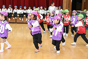 白熱！サッカー大会　NO.1　年長組