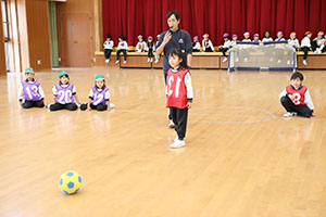 白熱！サッカー大会　NO.1　年長組