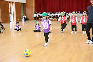 白熱！サッカー大会　NO.1　年長組