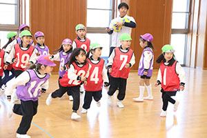 白熱！サッカー大会　NO.1　年長組