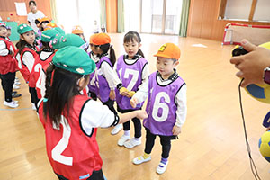 白熱！サッカー大会　NO.1　年長組