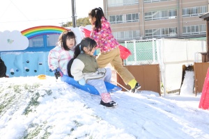 雪遊びたのしかったね⛄　