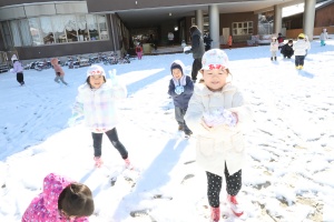 雪遊びたのしかったね⛄　