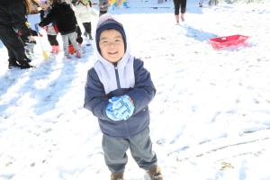 雪遊びたのしかったね⛄　