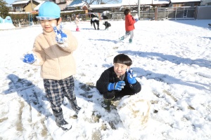 雪遊びたのしかったね⛄　