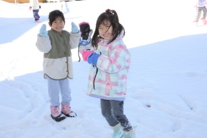 雪遊びたのしかったね⛄　