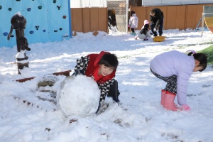 雪遊びたのしかったね⛄　