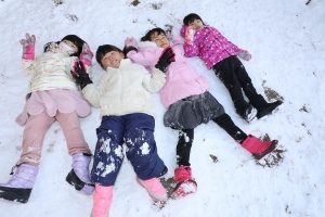 雪遊びたのしかったね⛄　