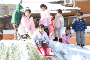 雪遊びたのしかったね⛄　