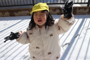 雪遊びたのしかったね⛄　2歳児クラス　