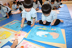 絵画教室　ばら・すみれ