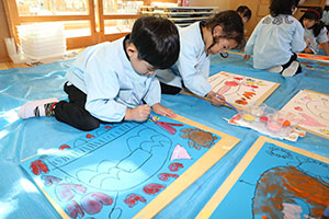 絵画教室　ばら・すみれ