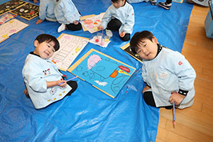 絵画教室　ばら・すみれ