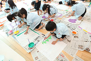 作品展の制作活動　A