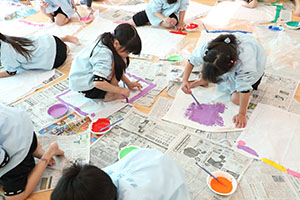 作品展の制作活動　A