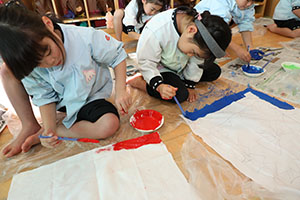 作品展の制作活動　A