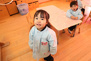 作品展の制作活動　うさぎ