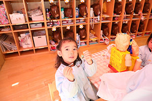 作品展の制作活動　うさぎ