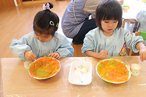 作品展の制作活動　ぺんぎん