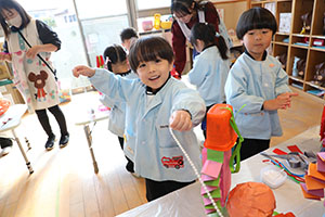 作品展の制作活動　りす