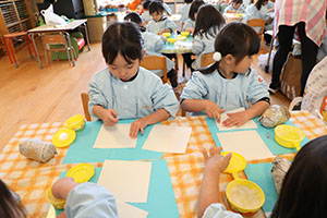 作品展の制作活動　こあら