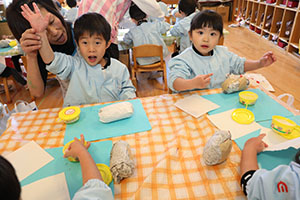 作品展の制作活動　こあら