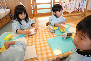 作品展の制作活動　こあら