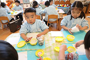 作品展の制作活動　こあら