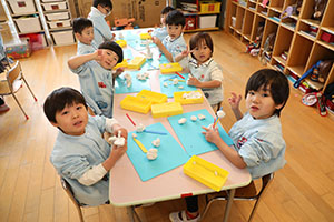 作品展の制作活動　ばら