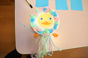 作品展の制作活動　ひよこ