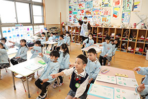 谷口先生の習字教室　年長組